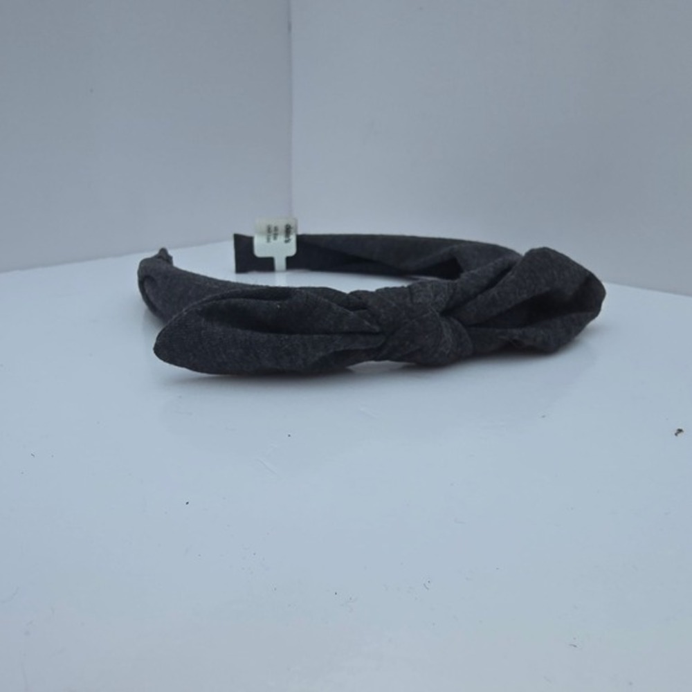 Knotted Headband No Brand Gray Knit‎ Fabric Elastic Back One Size Casual